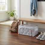 Shoe Storage Organizer Clear Stackable Foldable