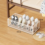 Shoe Storage Organizer Under-Bed Ventilated Mesh Divided Compartments