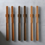 Shoehorn Solid Walnut Wood Extra-Long with Integrated Magnet