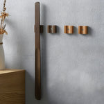 Shoehorn Solid Walnut Wood Extra-Long with Integrated Magnet
