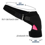 Shoulder Brace Adjustable Compression Breathable Neoprene