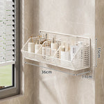 Shower Caddy Wall-Mounted Wire Mesh Drainage Baskets