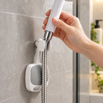 Shower Head Holder 360° Adjustable Adhesive Wall Mount