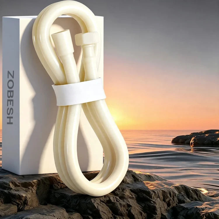 Shower Hose Flexible PVC Copper Core Stainless Steel Connectors