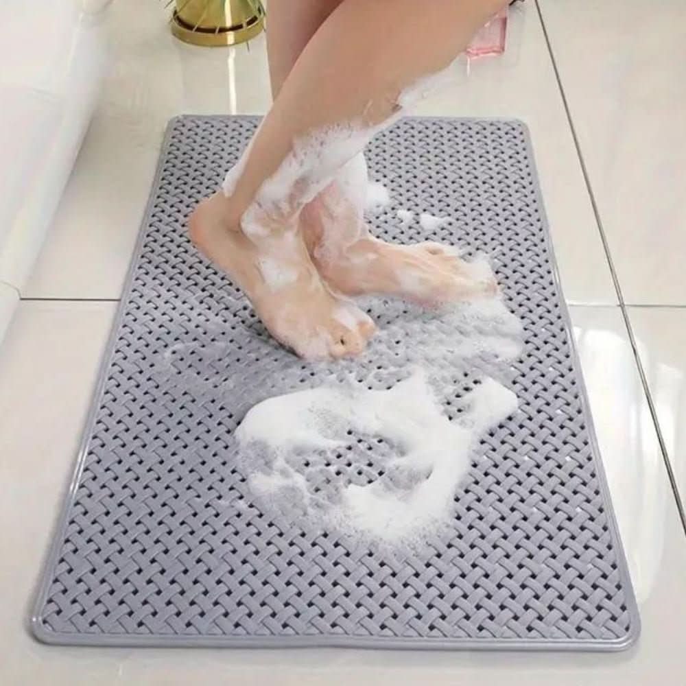Shower Mat Non-Slip Suction Cups With Drainage Holes