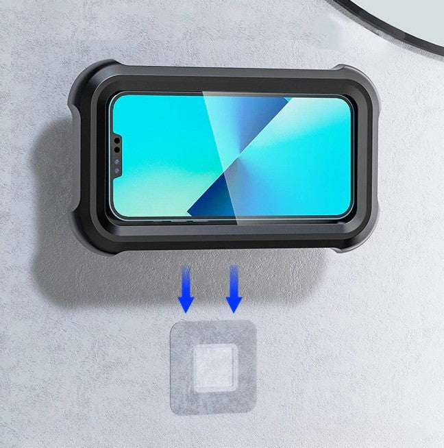 Shower Phone Holder Waterproof Rotatable Universal Fit