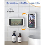 Shower Phone Holder Waterproof Rotatable Universal Fit