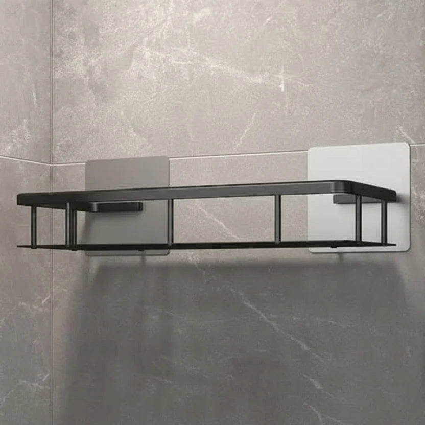 Shower Shelf Stainless Steel No-Drill Adhesive Mount