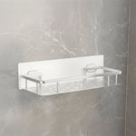 Shower Shelf Stainless Steel No-Drill Adhesive Mount
