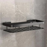 Shower Shelf Stainless Steel No-Drill Adhesive Mount