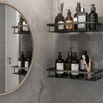 Shower Shelf Stainless Steel No-Drill Adhesive Mount