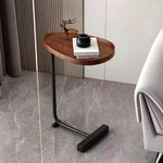 Side Table C-Shaped Space-Saving Sofa & Bed Use