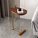 Side Table C-Shaped Space-Saving Sofa & Bed Use