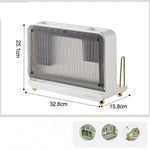 Silverware Organizer Multifunctional Removable Tray Non-Slip Feet