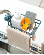 Sink Organizer Clip-On Faucet Soap & Towel Holder
