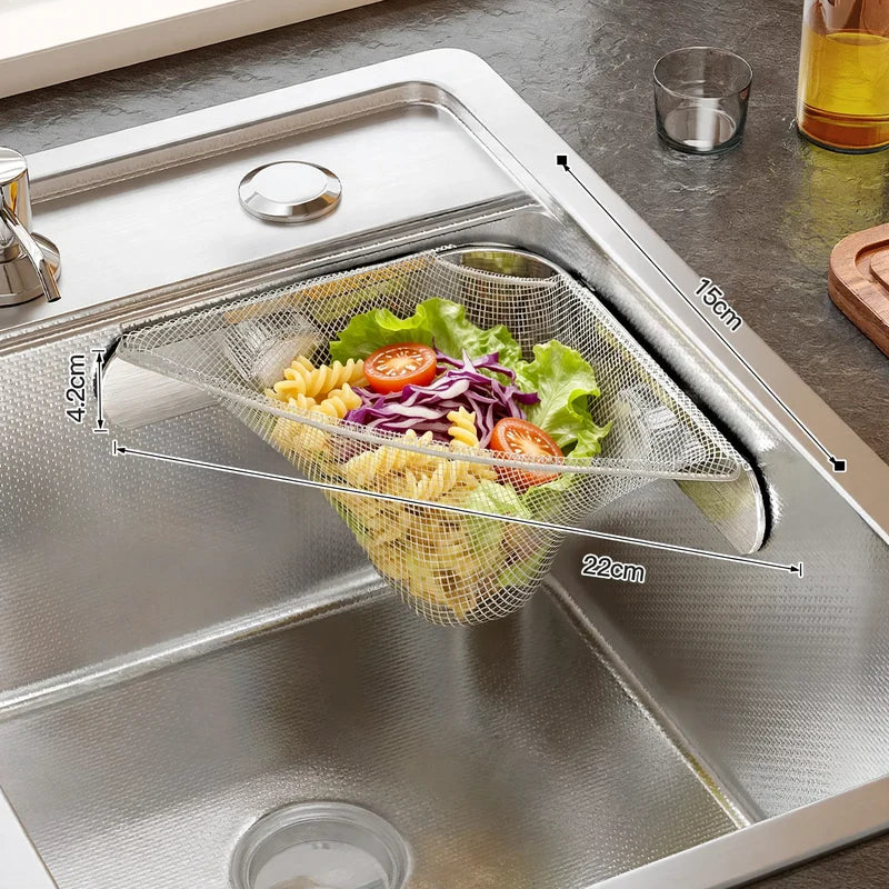 Sink Organizer Extendable Stainless Steel Rust-Resistant