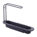 Sink Organizer Plastic Drip Tray Towel Rack
