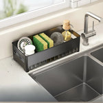 Sink Organizer Removable Drip Tray Space-Saving Design