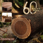 Sink Shelf Walnut & Aluminum No-Drill Suction Mount