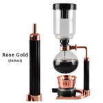Siphon Coffee Maker High-Temperature Glass 3-Cup Capacity
