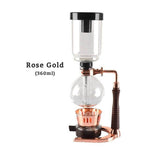 Siphon Coffee Maker High-Temperature Glass 3-Cup Capacity