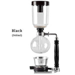 Siphon Coffee Maker High-Temperature Glass 3-Cup Capacity