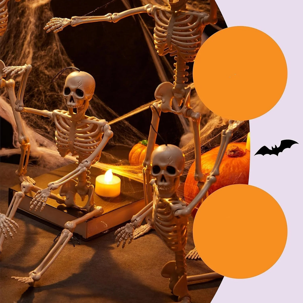Skeleton Decoration Poseable Hanging Halloween Decor