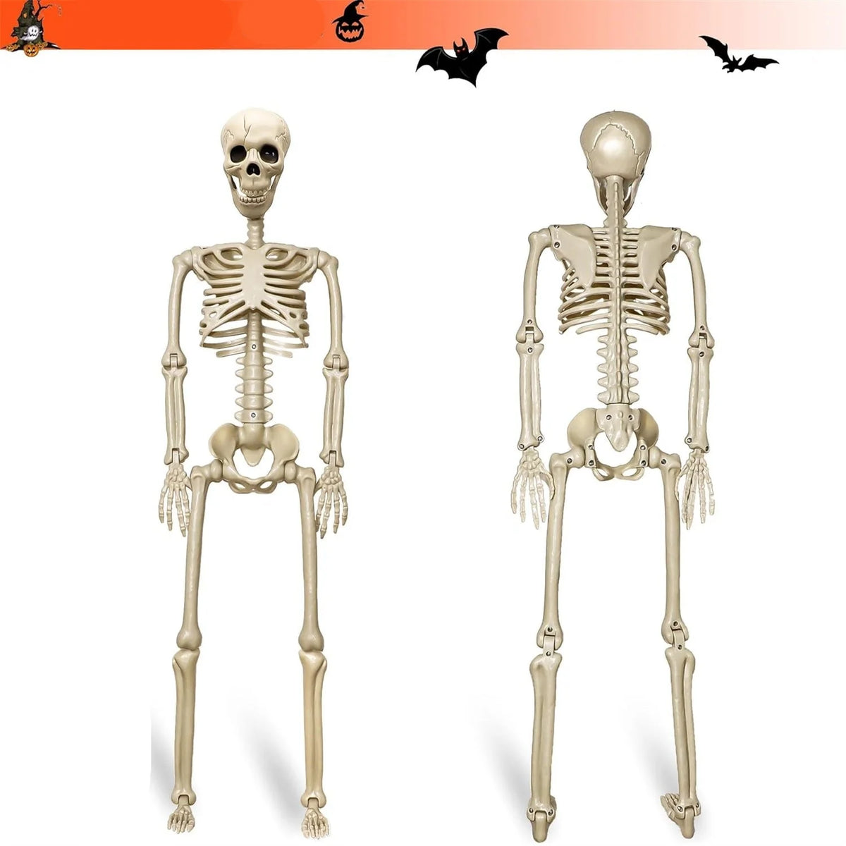 Skeleton Decoration Poseable Hanging Halloween Decor