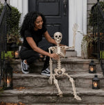 Skeleton Decoration Poseable Hanging Halloween Decor