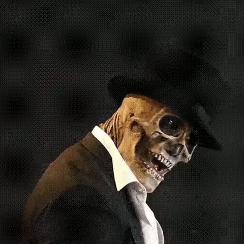 Skeleton Mask Full-Face Anatomical Ventilated