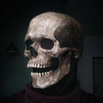 Skeleton Mask Full-Head Silicone & Latex Elastic Fit