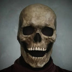 Skeleton Mask Full-Head Silicone & Latex Elastic Fit
