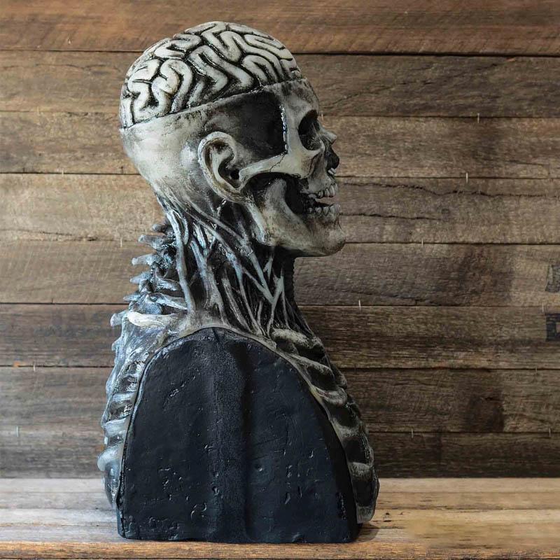 Skeleton Mask Full-Head Silicone & Latex Elastic Fit