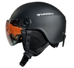 Ski Helmet Lightweight Adjustable Breathable Removable Goggles & Chin Cushion