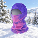 Ski Mask Heat-Reactive Color-Changing Breathable Helmet-Friendly