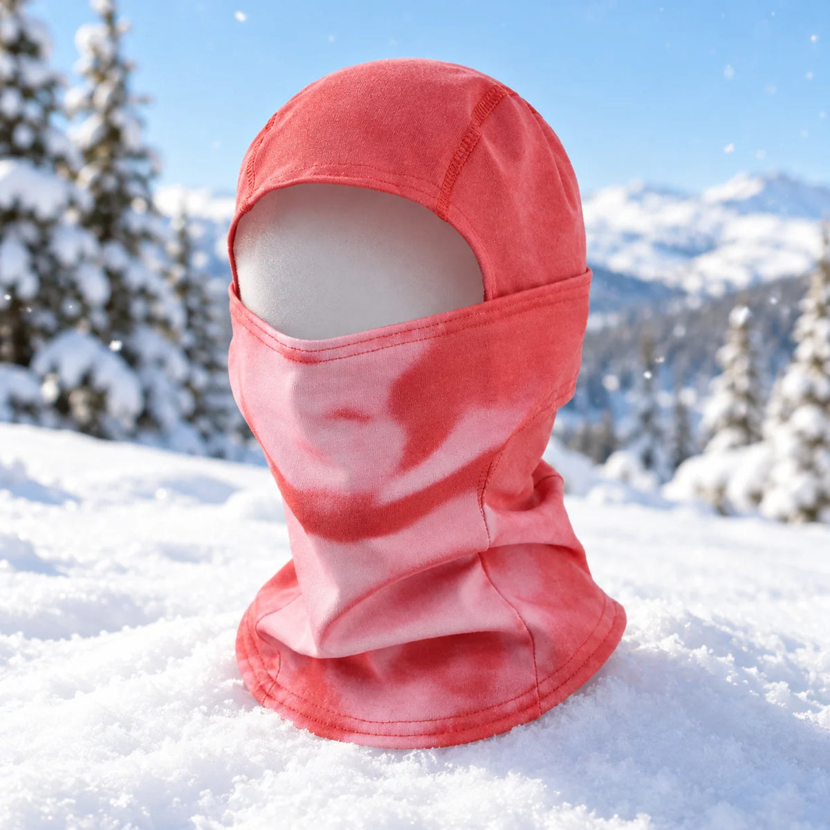 Ski Mask Heat-Reactive Color-Changing Breathable Helmet-Friendly