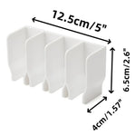 Skincare Tube Organizer Freestanding or Drill-Free Wall Mount