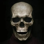Skull Mask Full-Head Latex Movable Jaw Anatomical Design