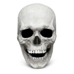 Skull Mask Full-Head Latex Movable Jaw Anatomical Design