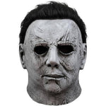Slasher Mask Natural Latex Full Head Coverage Attached Hair