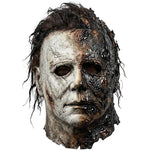 Slasher Mask Natural Latex Full Head Coverage Attached Hair
