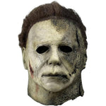 Slasher Mask Natural Latex Full Head Coverage Attached Hair