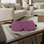 Sleep Mask Contoured Light-Blocking Memory Foam Pressure-Free Fit