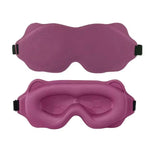 Sleep Mask Contoured Light-Blocking Memory Foam Pressure-Free Fit