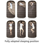 Sleeping Bag Extra-Wide 100 cm 4-Season & Lightweight