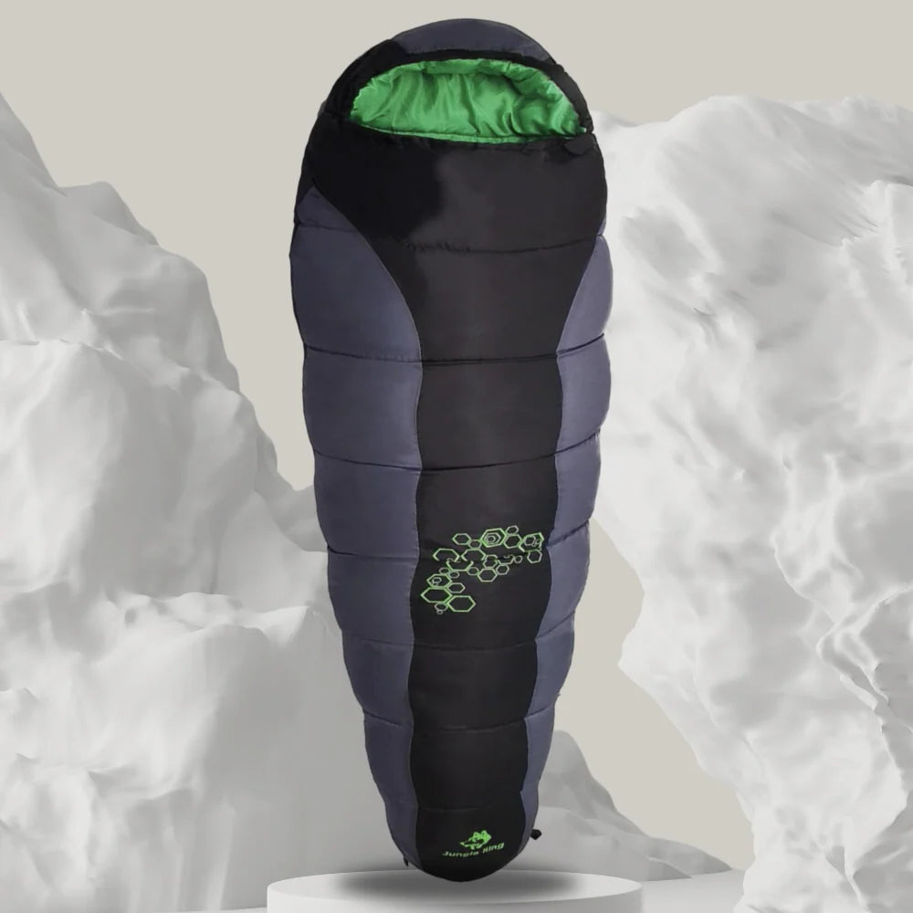 Sleeping Bag Hooded Mummy Waterproof Polyester Rated To 5°F