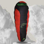 Sleeping Bag Hooded Mummy Waterproof Polyester Rated To 5°F