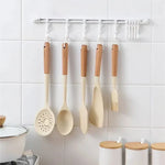 Sliding Rail Hooks Stainless Steel Set of 10