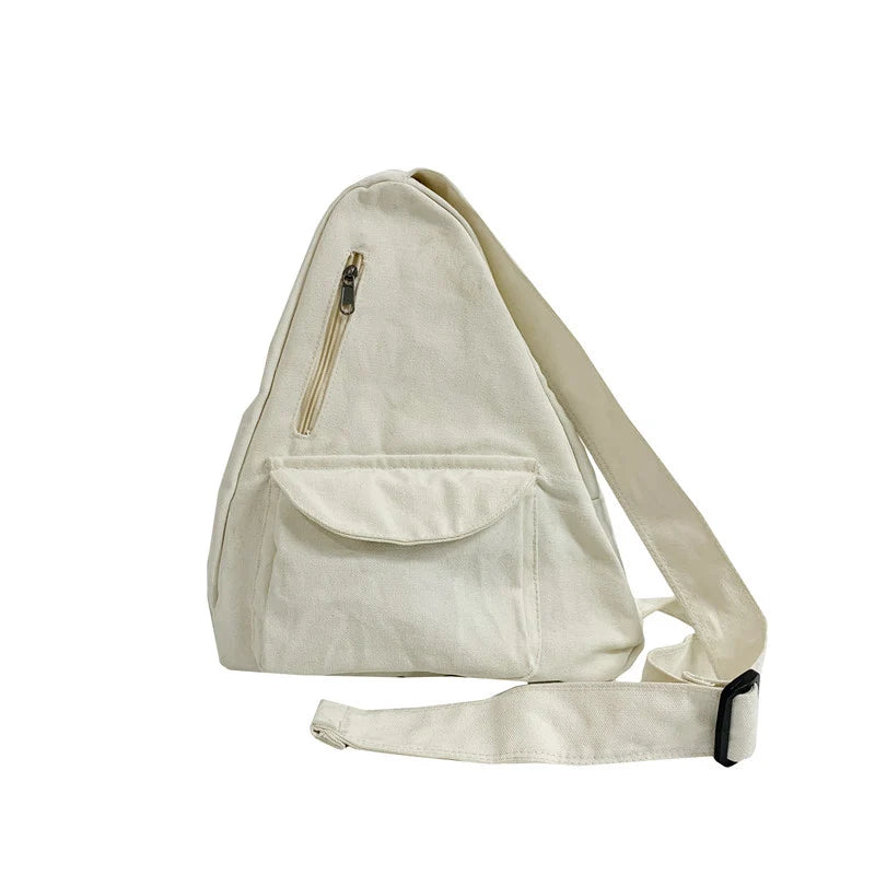 Sling Backpack Adjustable Strap Multiple Compartments