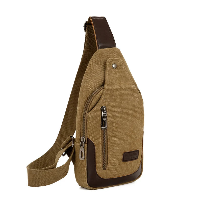 Sling Backpack Ergonomic Fit Adjustable Strap Multiple Compartments